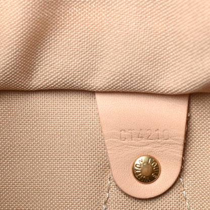 Louis Vuitton Damier Azur Speedy Bandouliere 25 7 of 10
