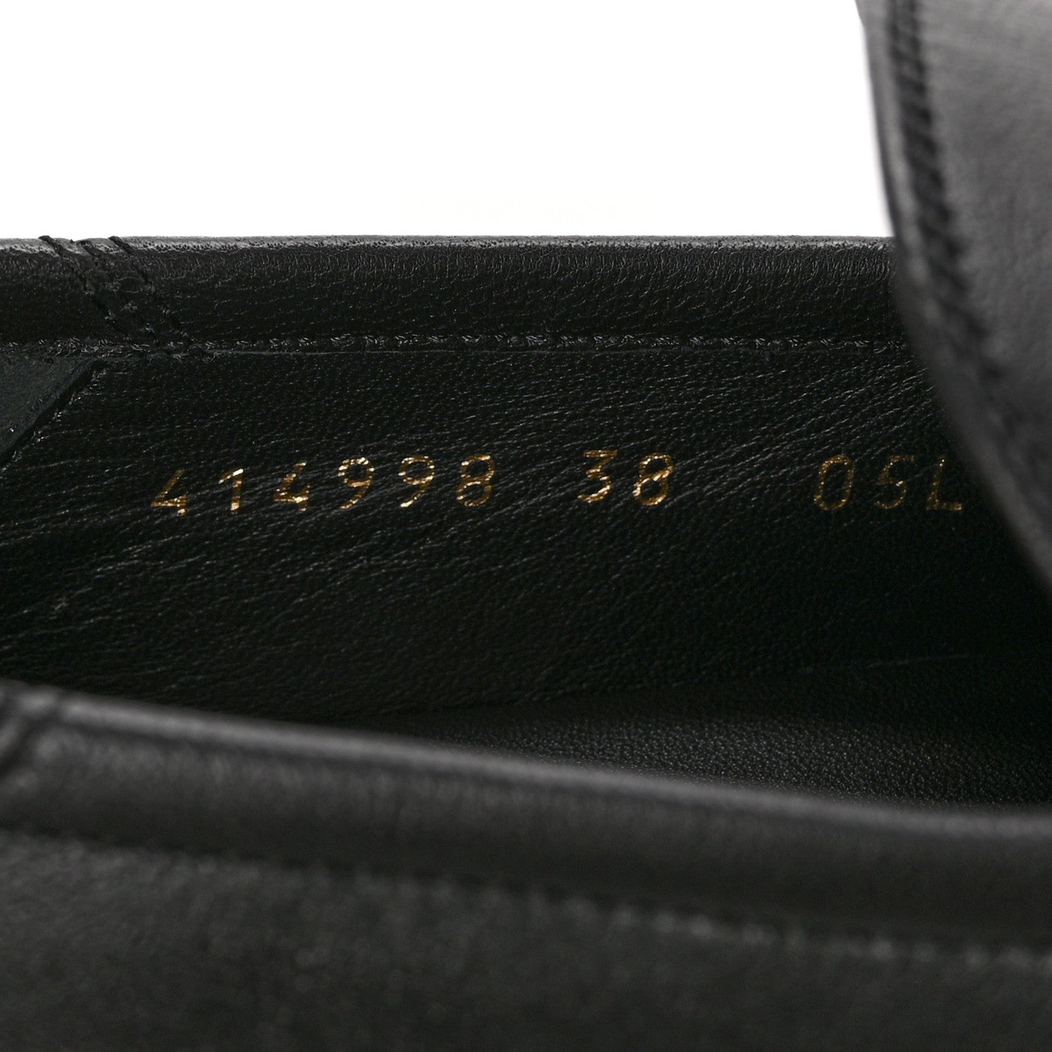 Gucci Lambskin Womens Brixton Horsebit Loafers 38 Black 9 of 11