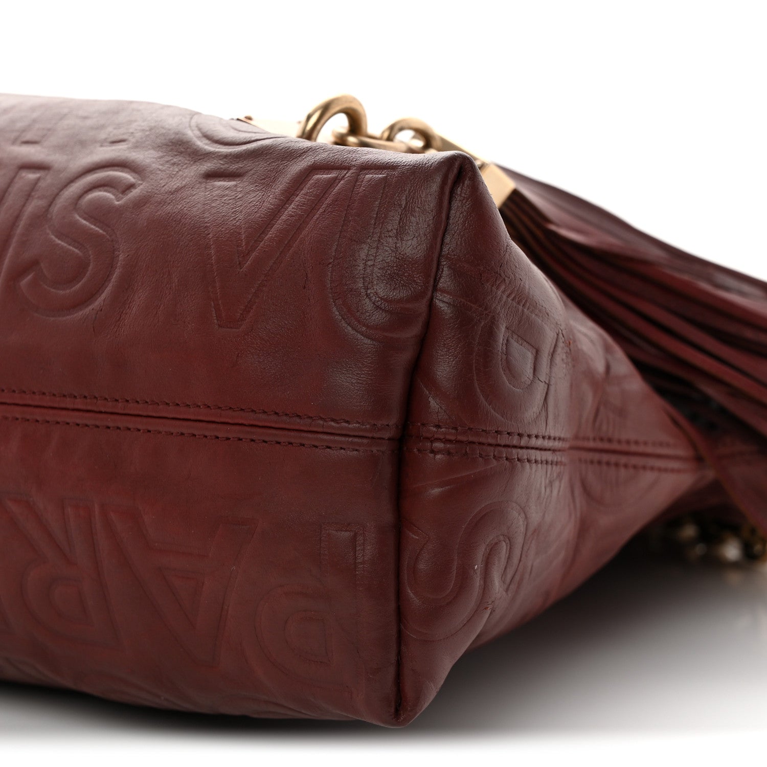 Louis Vuitton Monogram Paris Souple Whisper PM Burgundy 9 of 9