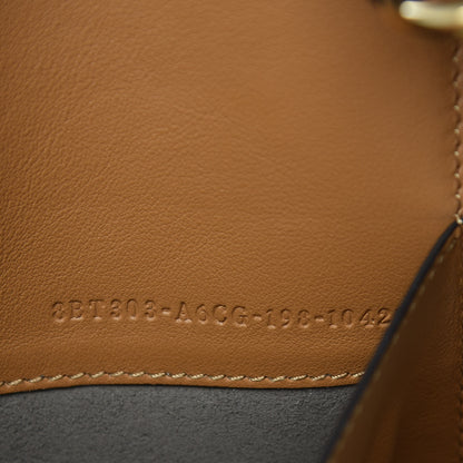 Fendi Vitello Grace Suede Flip Tote Nocciola Marrone 11 of 15