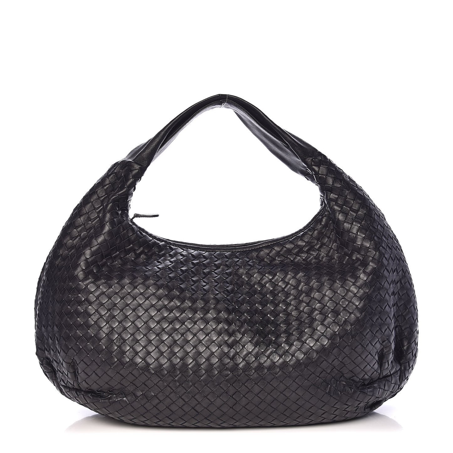 Nappa Intrecciato Large Belly Veneta Hobo Tourmaline