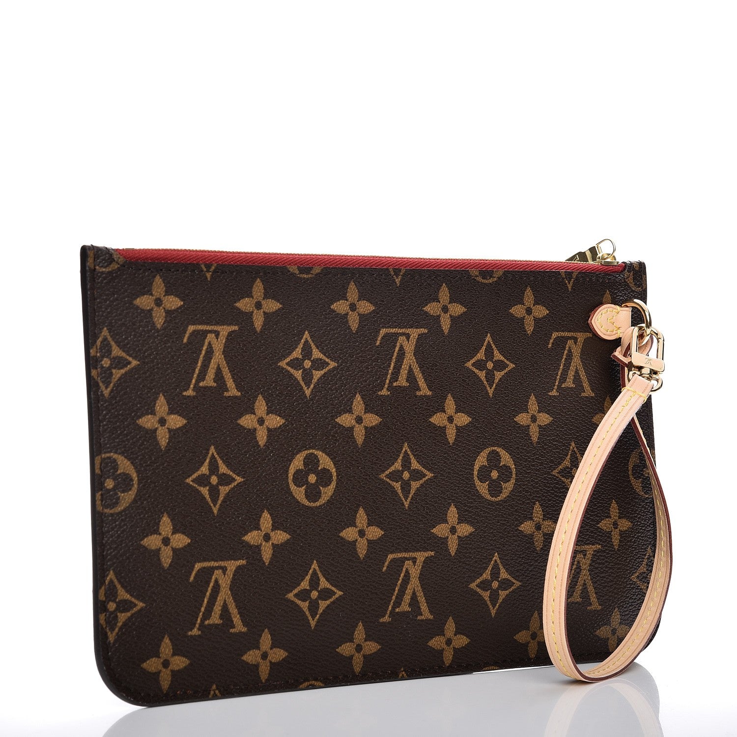 Louis Vuitton Monogram Neverfull MM GM Pochette Cherry 3 of 7