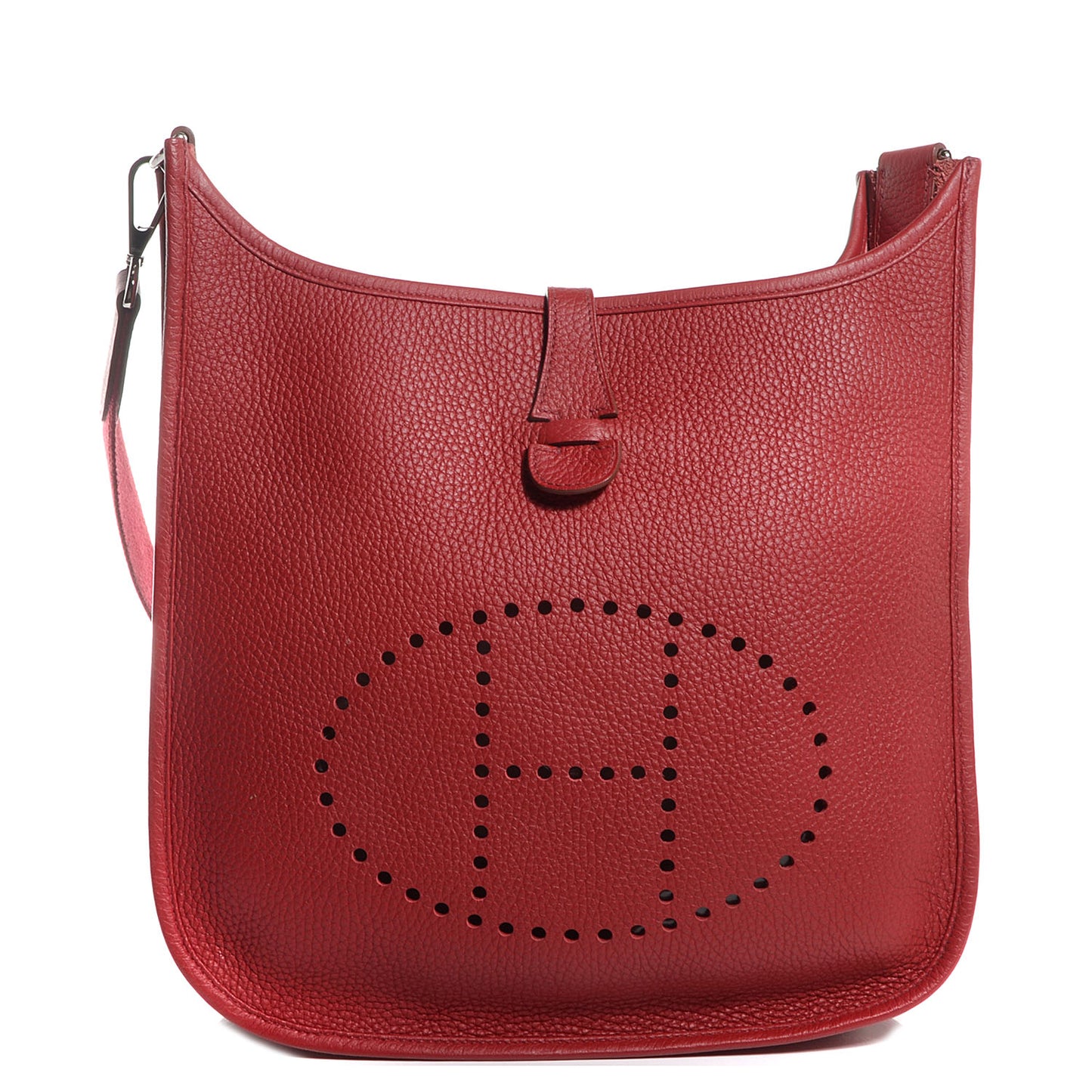 Taurillon Clemence Evelyne III PM Rouge Garance