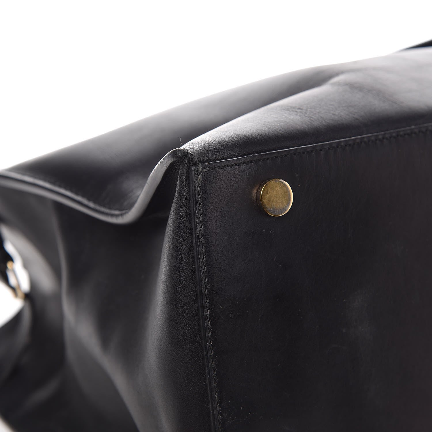 Balenciaga Calfskin Padlock Work S Bag Black 14 of 14