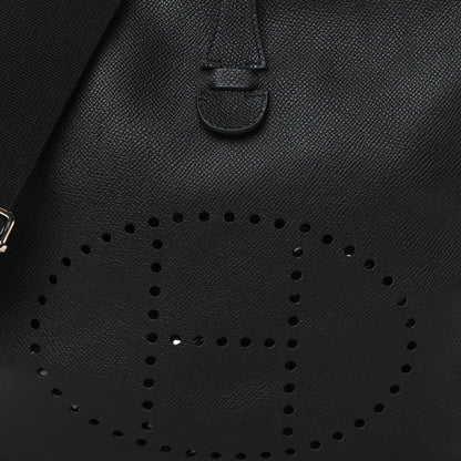 Hermes Epsom Evelyne III PM Black 8 of 10