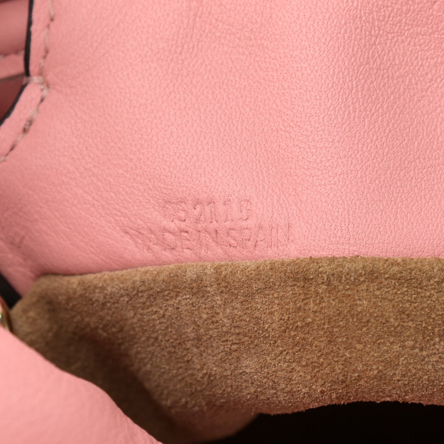Calfskin Mini Flamenco Knot Clutch Blossom