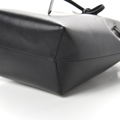 Mansur Gavriel Calfskin Mini Bucket Bag Black Flamma 7 of 9