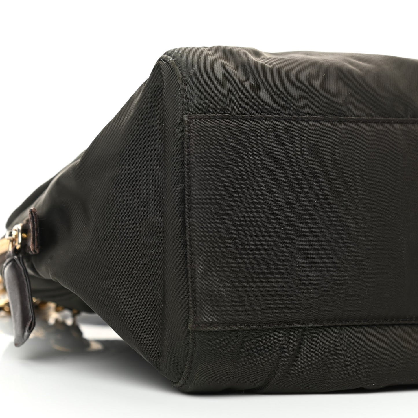 Nylon Chain Shoulder Bag Ebano