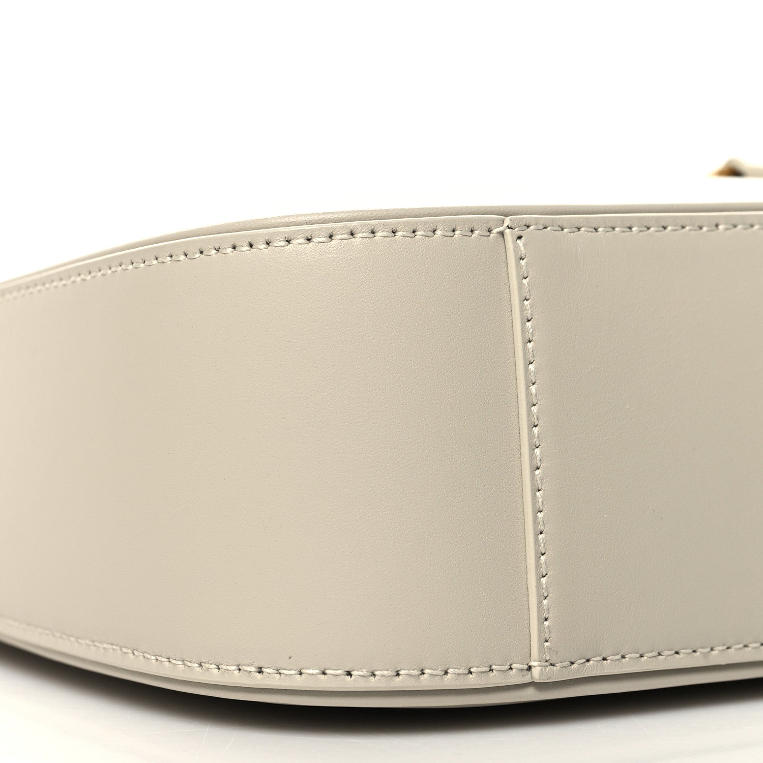 Saint Laurent Smooth Calfskin Le 5 A 7 Hobo Blanc Vintage 9 of 10