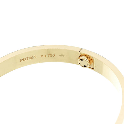 Cartier 18K Yellow Gold LOVE Bracelet 17 7 of 9