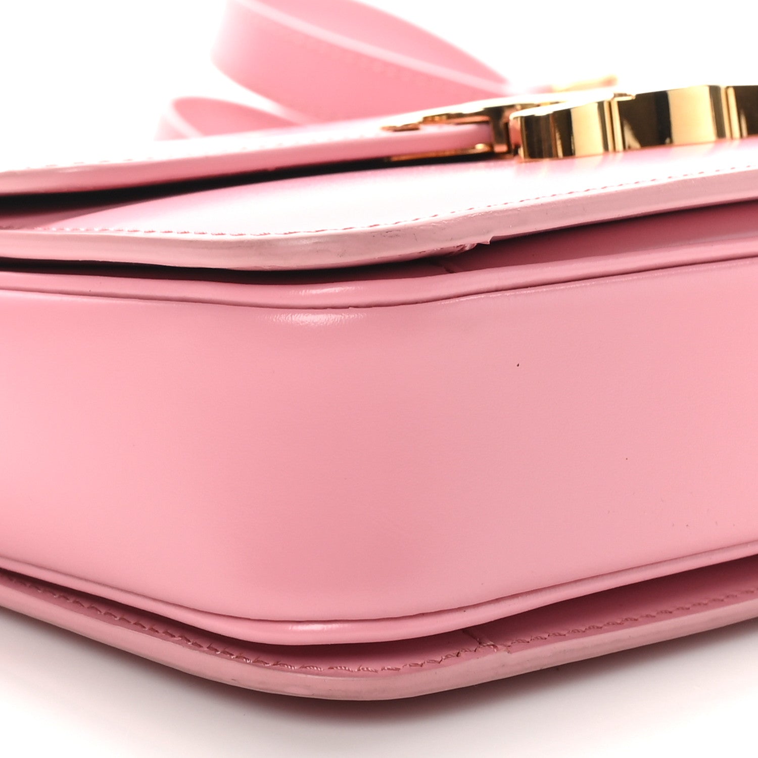 Celine Shiny Calfskin Teen Triomphe Rose 8 of 9