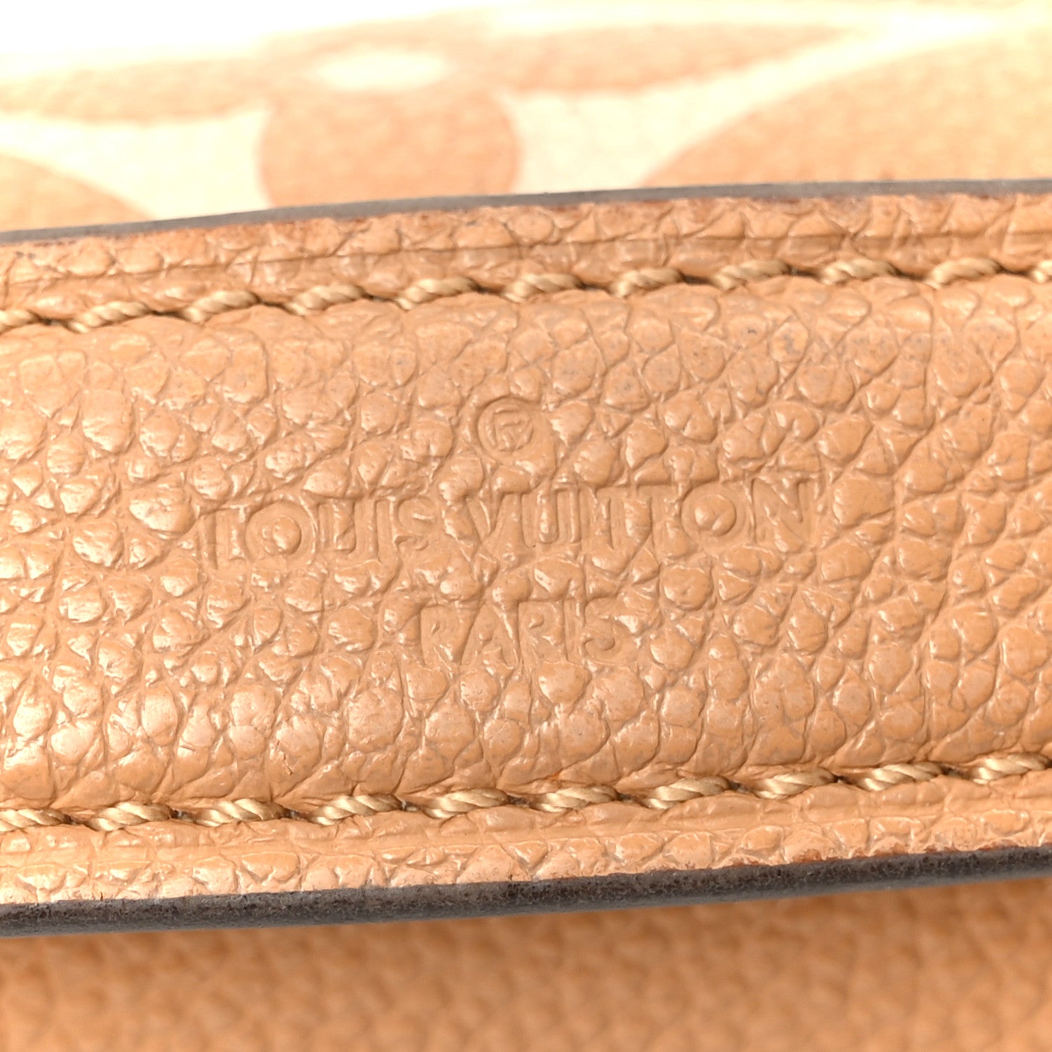 Louis Vuitton Empreinte Monogram Giant Pochette Metis Arizona Beige 8 of 19