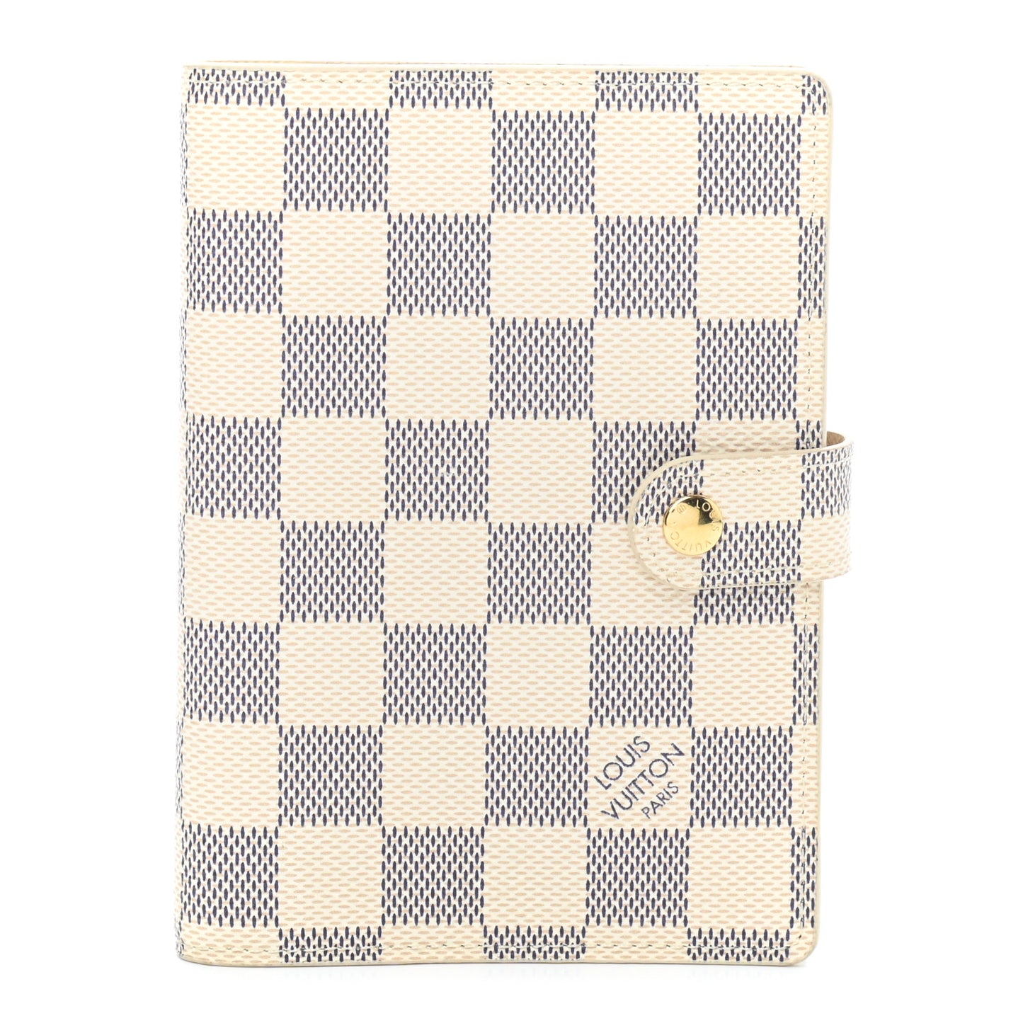 Damier Azur Small Ring Agenda Cover