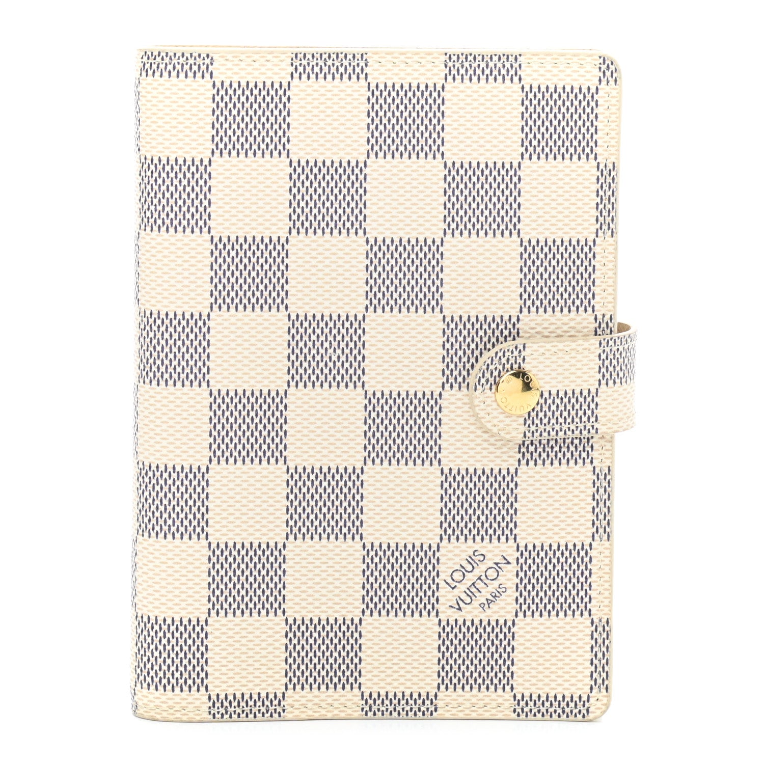 Louis Vuitton Damier Azur Small Ring Agenda Cover 1 of 6