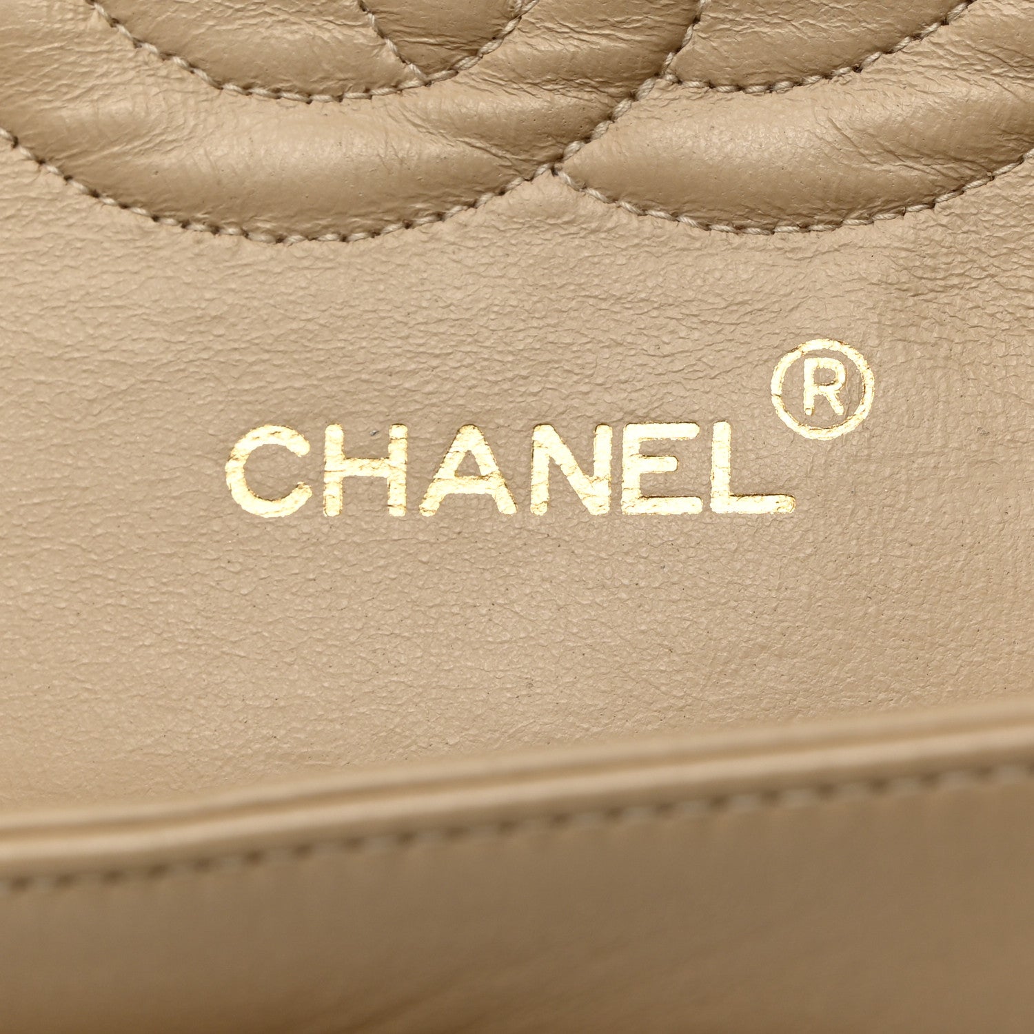 Chanel Lambskin Quilted Small Double Flap Beige 6 of 10