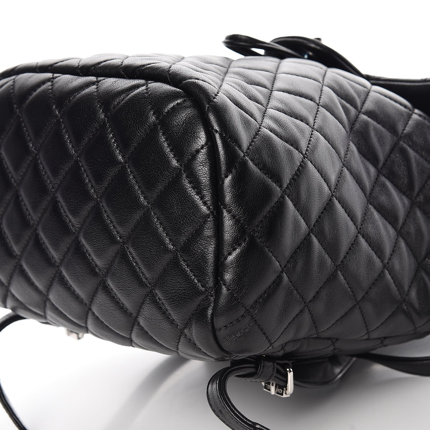 Chanel Calfskin Quilted Small Urban Spirit Backpack Black 9 of 13