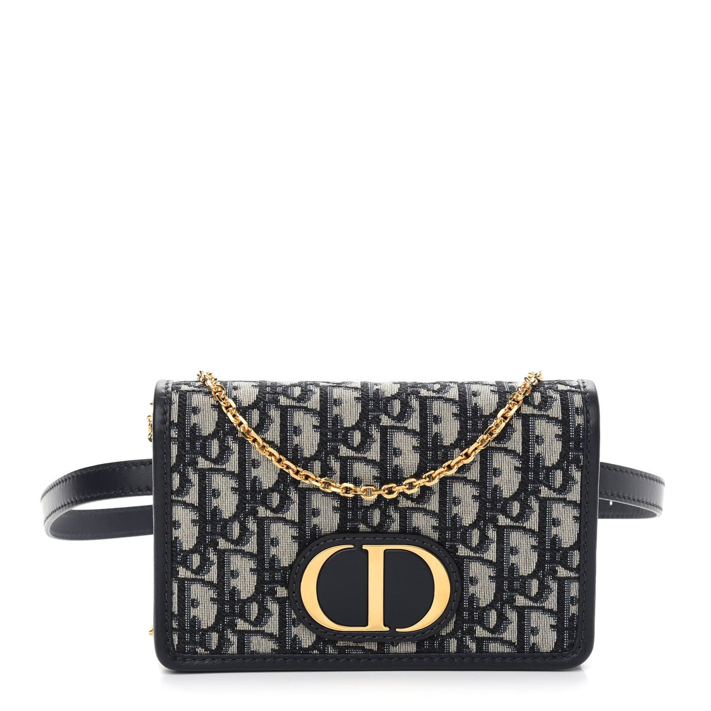 Oblique Montaigne 2-In-1 Pouch Blue