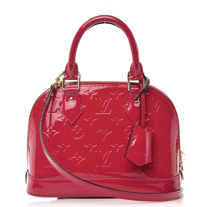 Louis Vuitton Vernis Alma BB Rose Indien 1 of 9