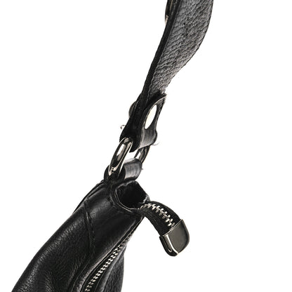 Gucci Calfskin Icon Bit Medium Hobo Black 10 of 14