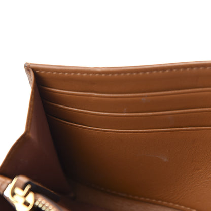 MCM Visetos Large Patricia Wallet On Chain Cognac 10 of 14
