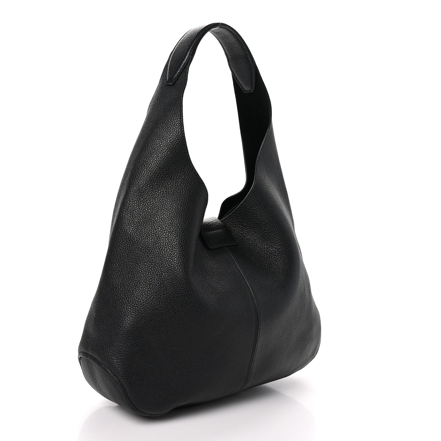Calfskin Margot Hobo Black