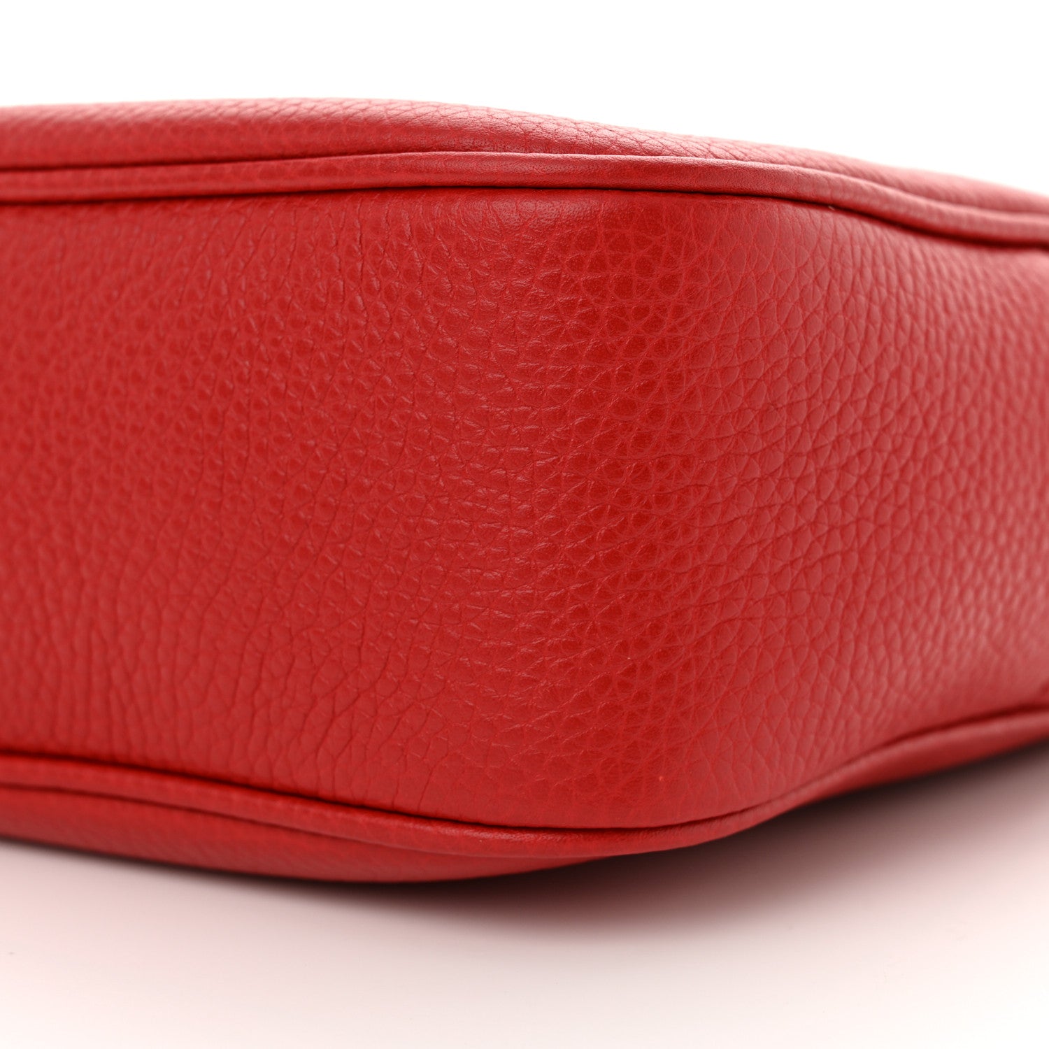 Gucci Pebbled Calfskin Small Soho Disco Bag Tabasco Red 10 of 10