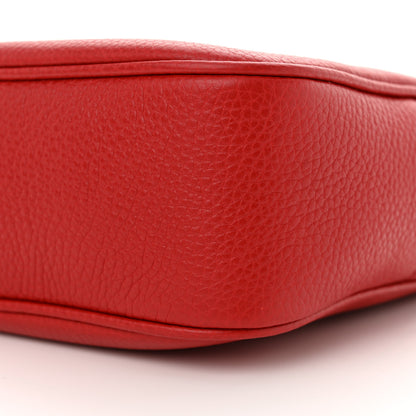 Gucci Pebbled Calfskin Small Soho Disco Bag Tabasco Red 10 of 10