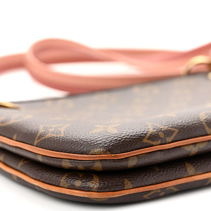 Louis Vuitton Monogram Lorette Vieux Rose 7 of 10