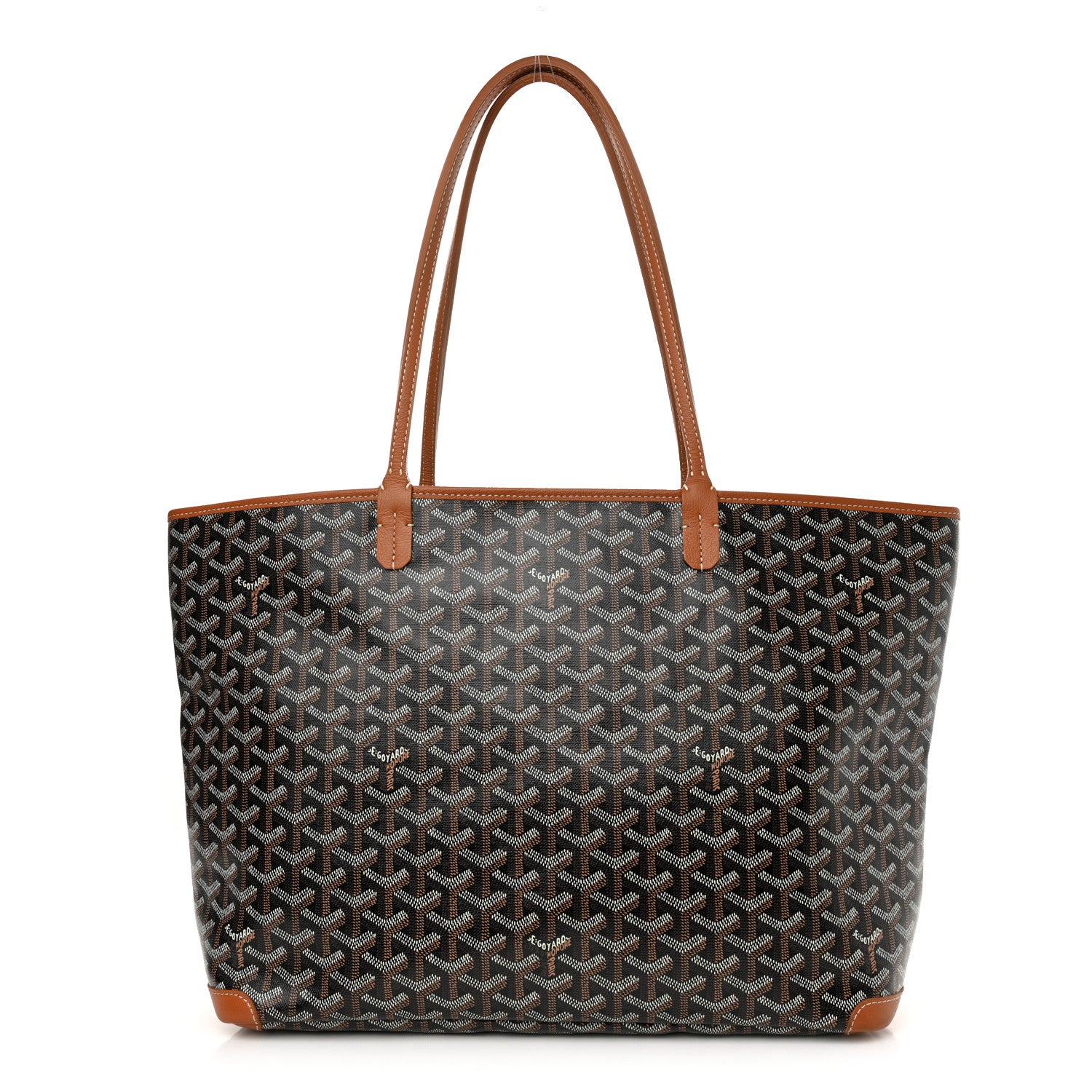 Goyard Goyardine Artois MM Black Gold 1 of 14