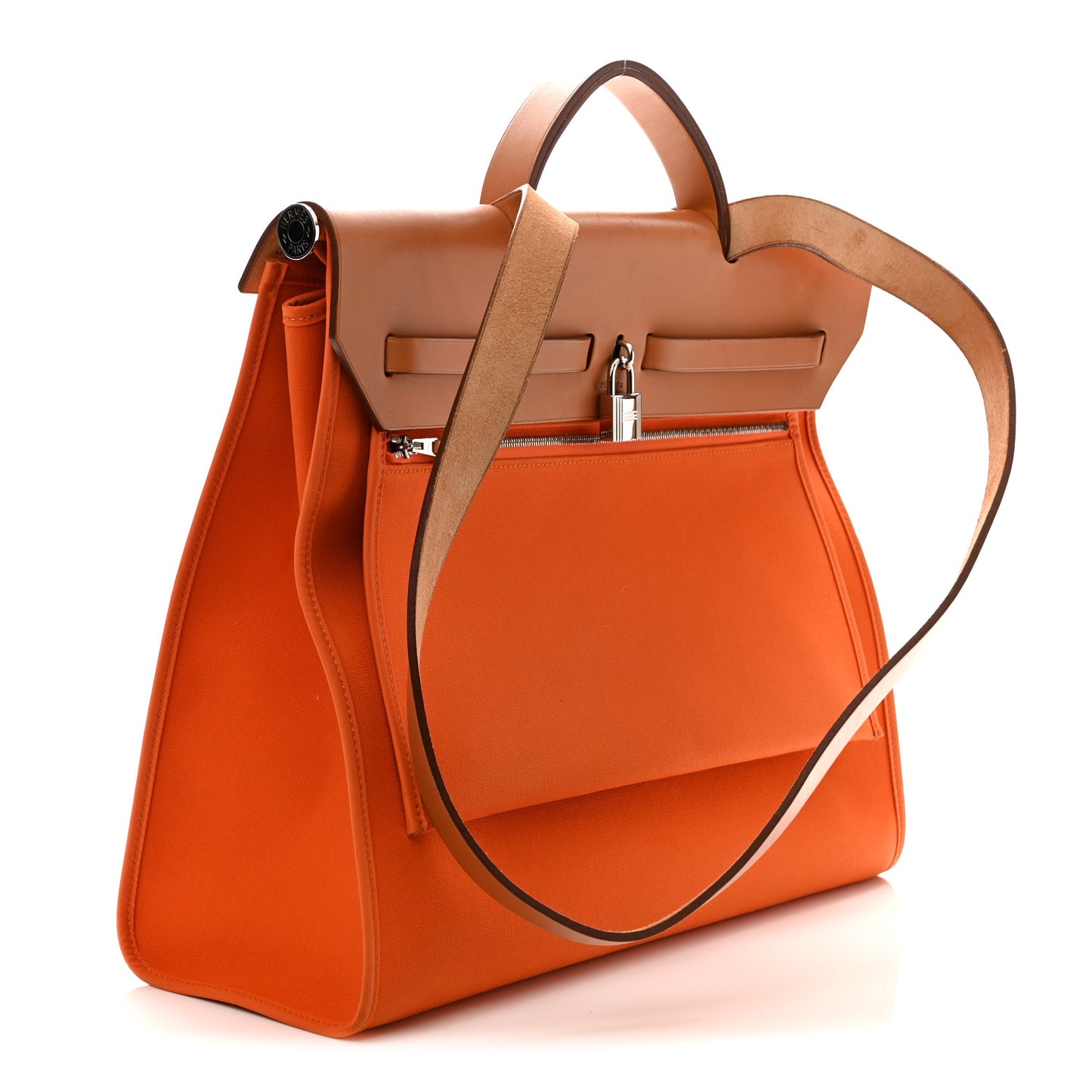 Vache Hunter Toile Herbag Zip 39 MM Orange Natural