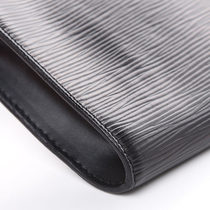 Louis Vuitton Epi Pochette Accessories 24 Black 8 of 9
