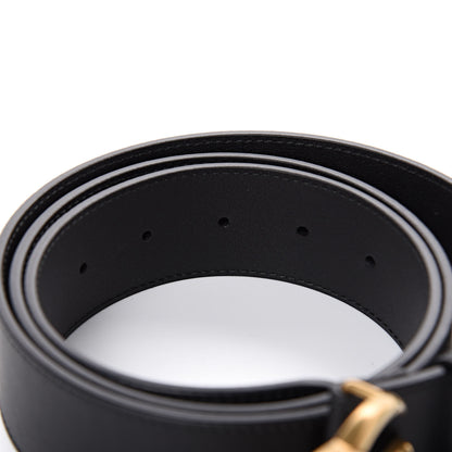 Gucci Calfskin Double G 40mm Belt 100 40 Black 4 of 6