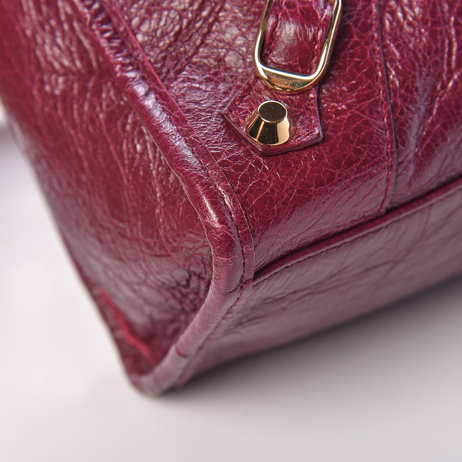 Balenciaga Agneau Classic Gold Hardware S City Violet Prune 12 of 12
