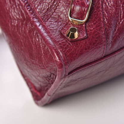 Balenciaga Agneau Classic Gold Hardware S City Violet Prune 12 of 12