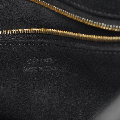 Celine Soft Grained Calfskin Sangle Bucket Bag Black 6 of 8