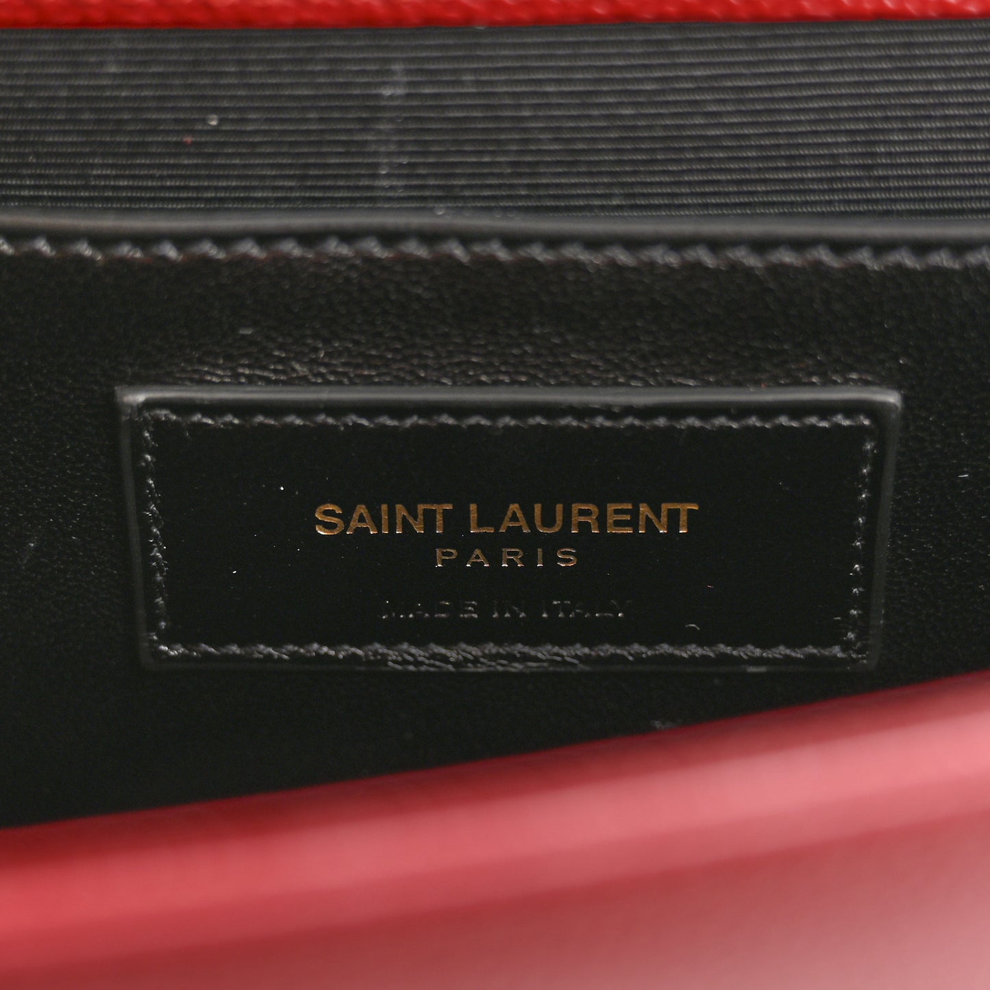 Grain De Poudre Classic Monogram Kate Clutch New Red