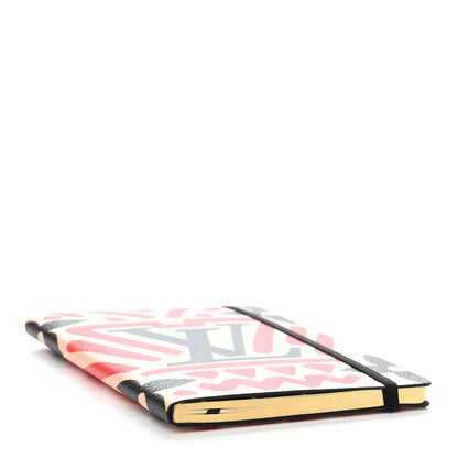 Louis Vuitton Monogram Giant Crafty Clemence Notebook Creme Rouge Black 3 of 4
