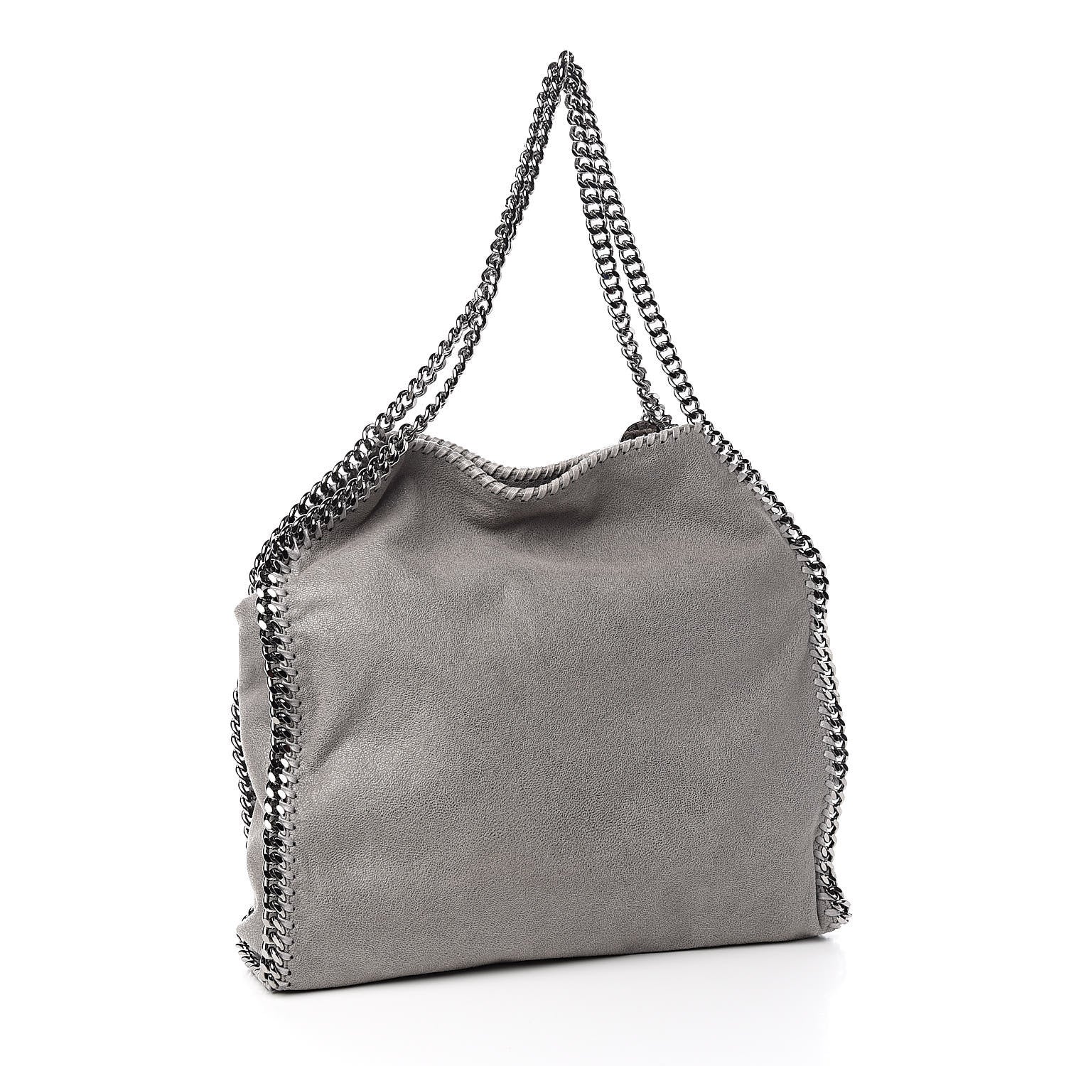 Stella McCartney Shaggy Deer Small Falabella Tote Light Grey 3 of 10