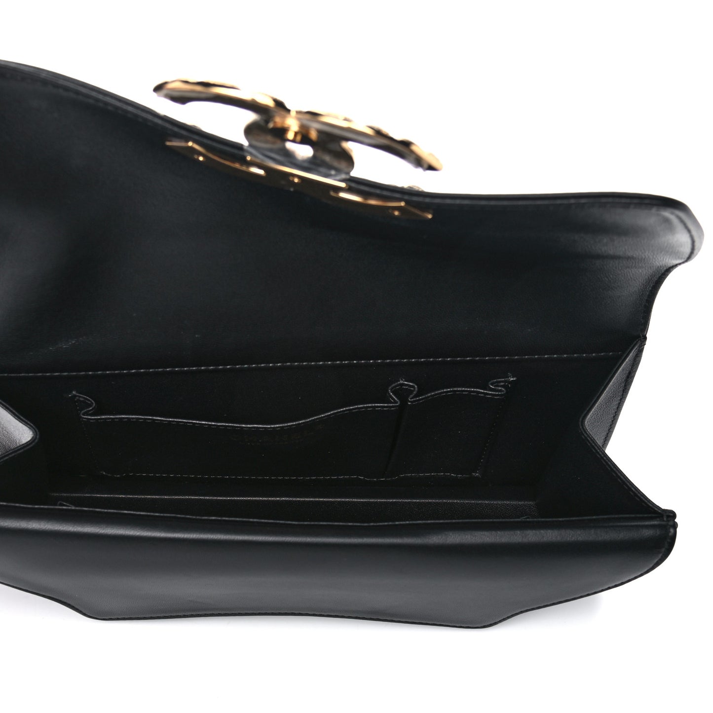Lambskin Evening In Egypt Clutch Black