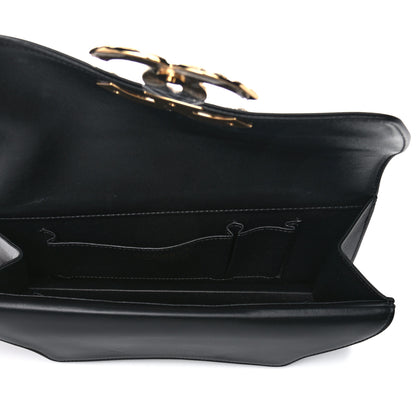 Chanel Lambskin Evening In Egypt Clutch Black 5 of 15