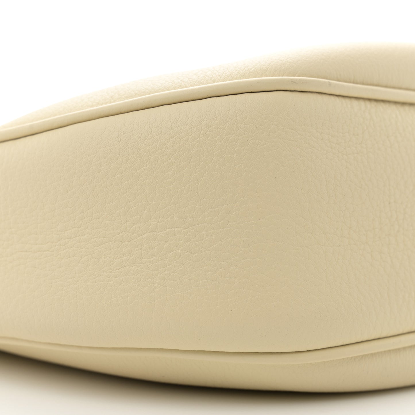 Supple Calfskin Cuir Triomphe Small Heloise Shoulder Bag Limestone