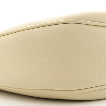 Celine Supple Calfskin Cuir Triomphe Small Heloise Shoulder Bag Limestone 9 of 13