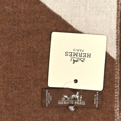 Hermes Cashmere Casaque Chevron Muffler 3 of 3