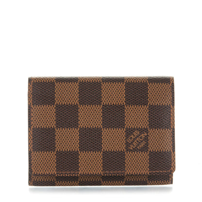 Louis Vuitton Damier Ebene Business Card Holder 1 of 8