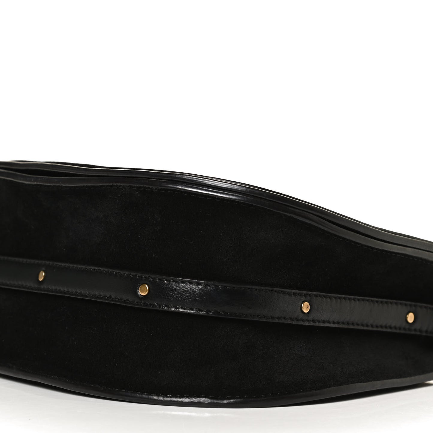 Calfskin Small Nile Bracelet Bag Black