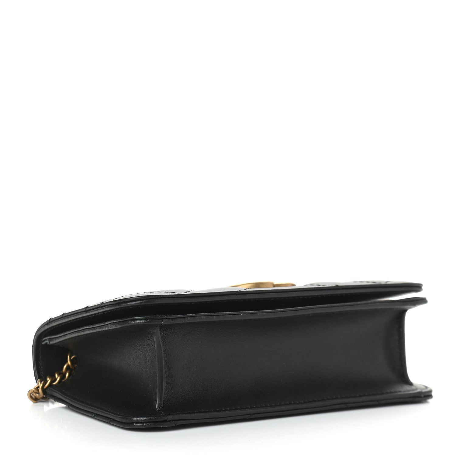 Gucci Calfskin Matelasse GG Marmont Mini Bag Black 4 of 8
