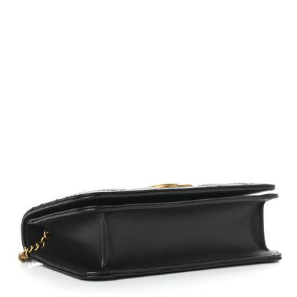 Gucci Calfskin Matelasse GG Marmont Mini Bag Black 4 of 8