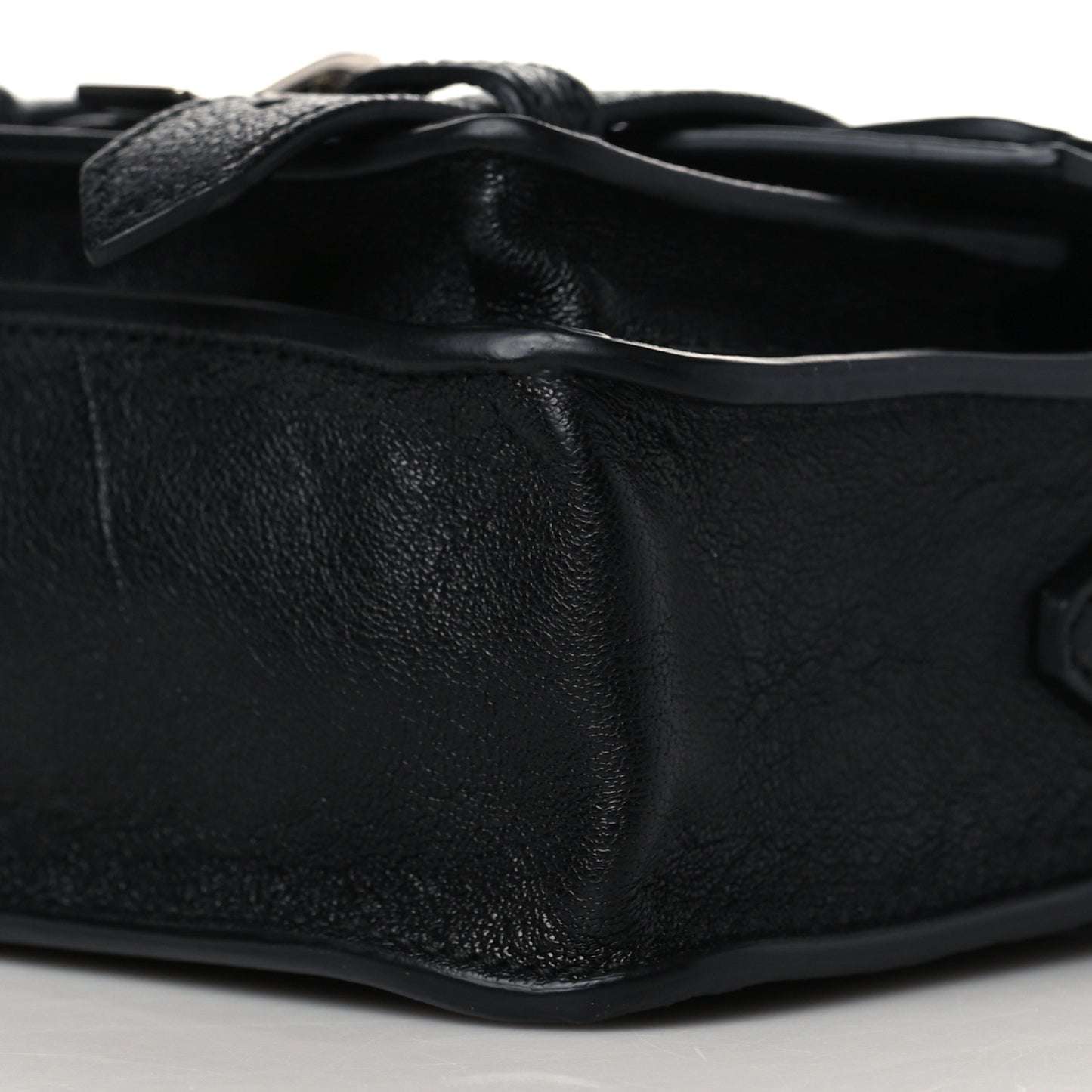 Lambskin Micro PS1 Satchel Black