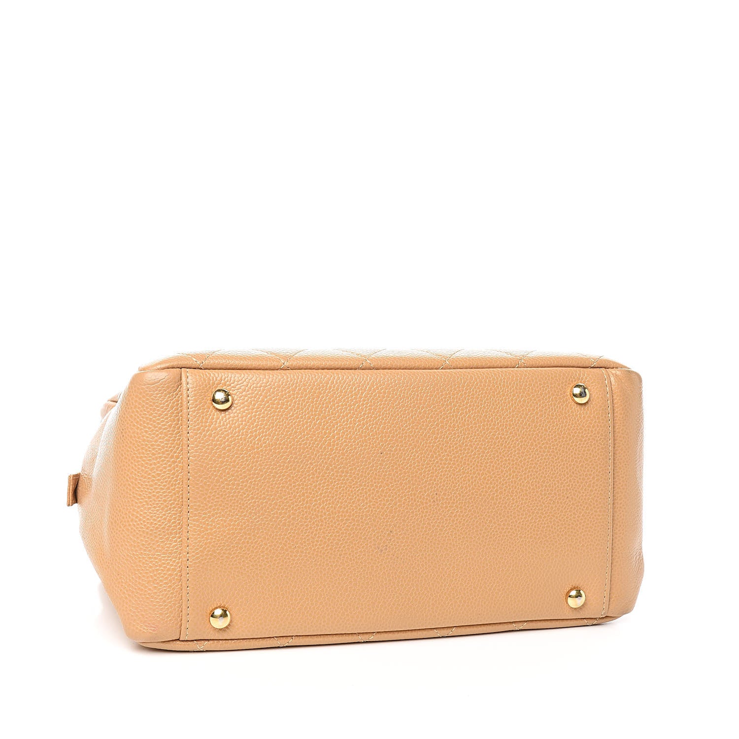 Chanel Caviar Quilted Petit Timeless Tote PTT Beige 4 of 17