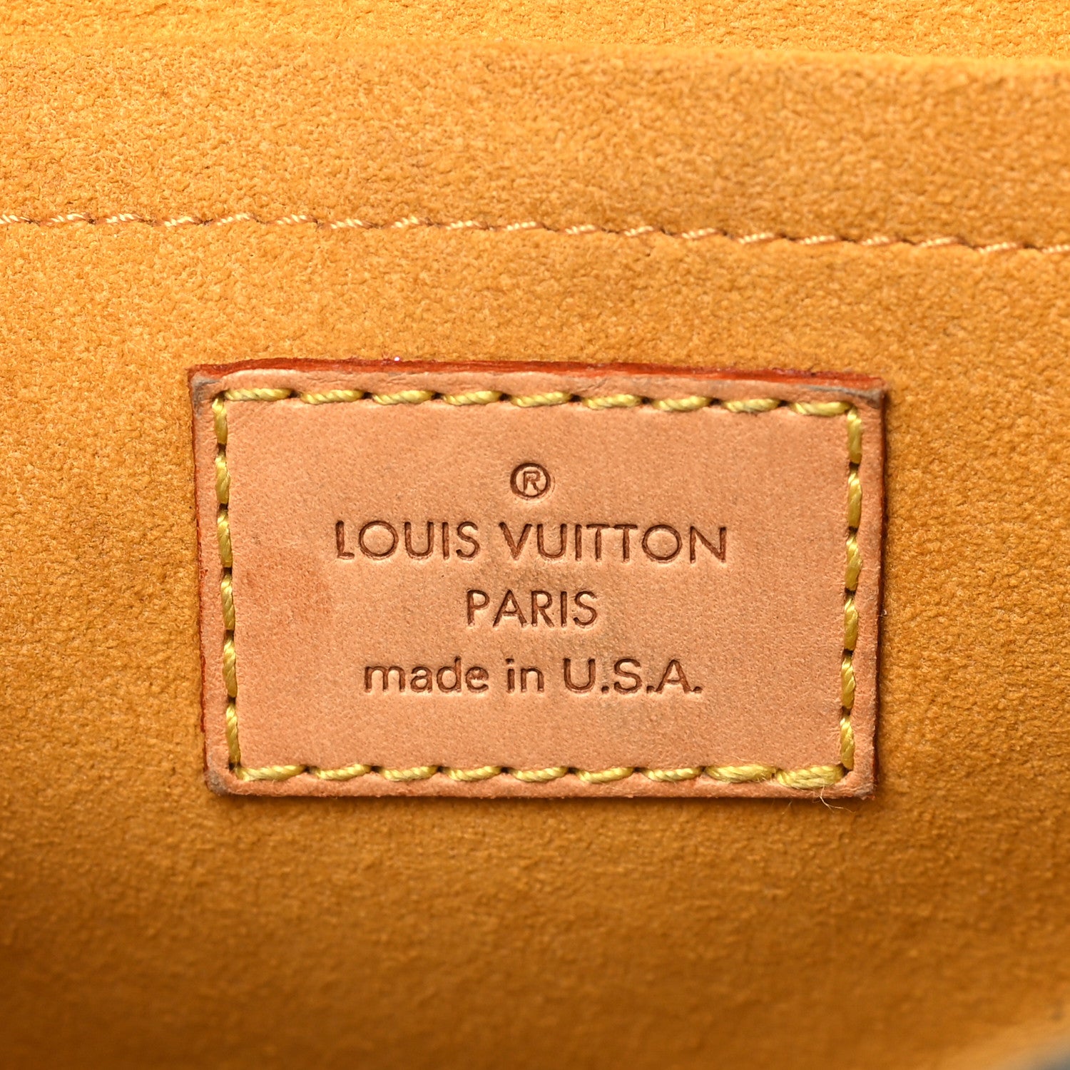 Louis Vuitton Monogram Denim Mini Pleaty Blue 6 of 8